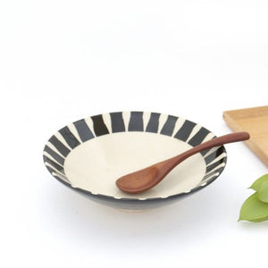 Large Bowl Rim-lined Tokusa | Serving Bowl Mino Ware-Detail7