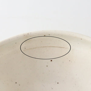 Large Bowl Shinogi White | Serving Bowl Mino Ware-Detail12