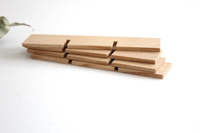 Matsuya Lacquerware Store Dividers for Jubako (Nine Cuts) Bento Box Unpainted Ash