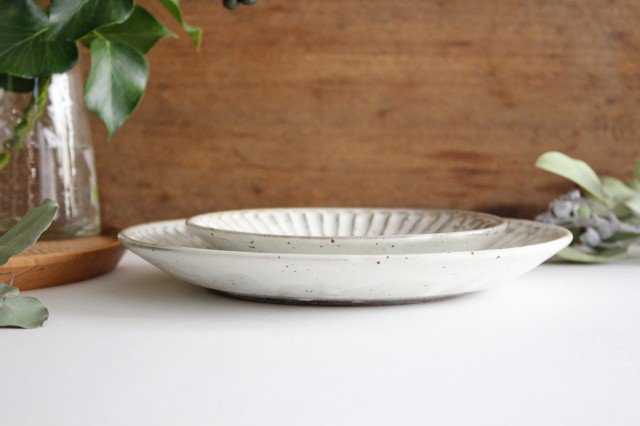 Round Side Plate White 15.5cm/6.1in | Mino Ware-Detail14