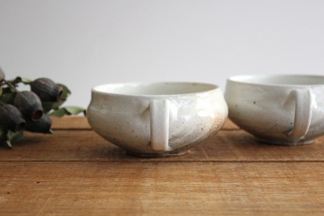 Furutani Seitosho Soup Cup Round White-Detail2