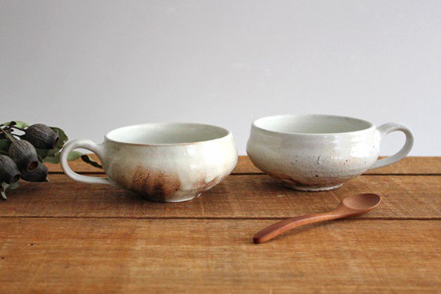 Furutani Seitosho Soup Cup Round White