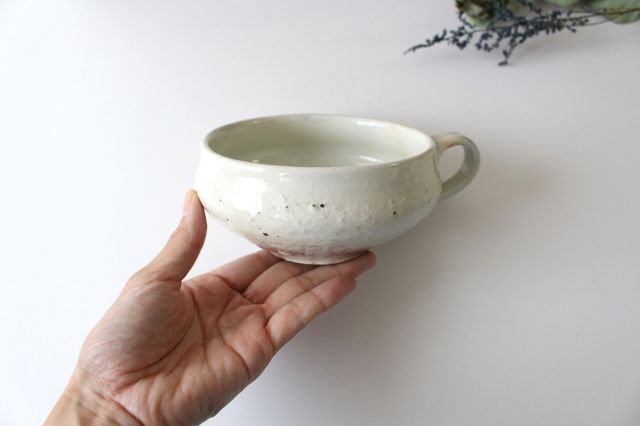 Furutani Seitosho Soup Cup Round White-Detail4
