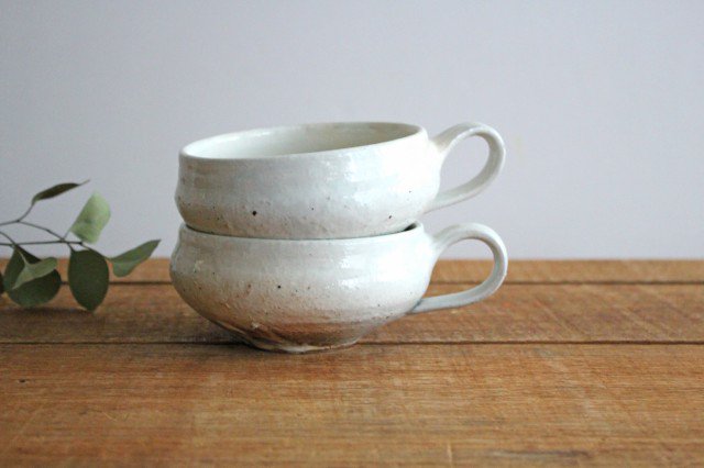 Furutani Seitosho Soup Cup Round White