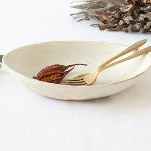 Furutani Seitosho Oval Deep Bowl White Large | Serving Bowl-TOP