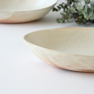 Furutani Seitosho Oval Deep Bowl White Large | Serving Bowl-Detail8