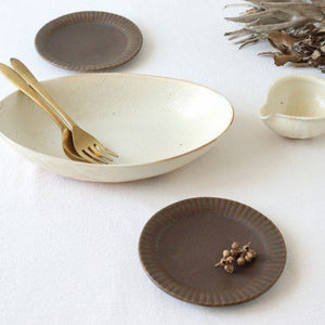 Furutani Seitosho Oval Deep Bowl White Large | Serving Bowl-Detail9
