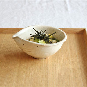 Furutani Seitosho Katakuchi Small Bowl White-TOP