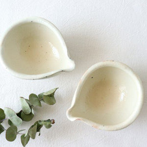 Furutani Seitosho Katakuchi Small Bowl White-Detail2