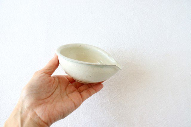 Furutani Seitosho Katakuchi Small Bowl White-Detail3