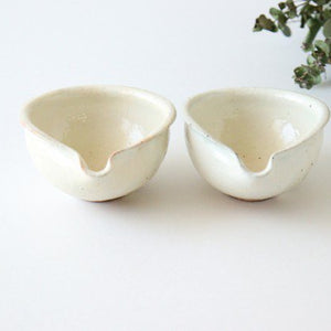 Furutani Seitosho Katakuchi Small Bowl White-Detail4