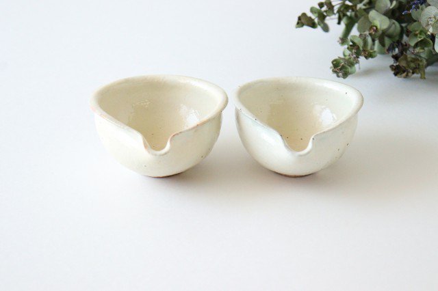 Furutani Seitosho Katakuchi Small Bowl White