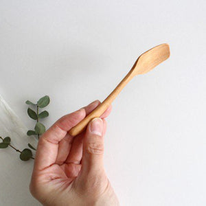 Natural Wooden Ice Cream Spoon-Detail4