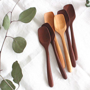 Natural Wooden Ice Cream Spoon-Detail9