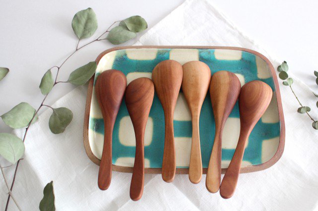 Natural Wooden Soup Spoon-Detail4