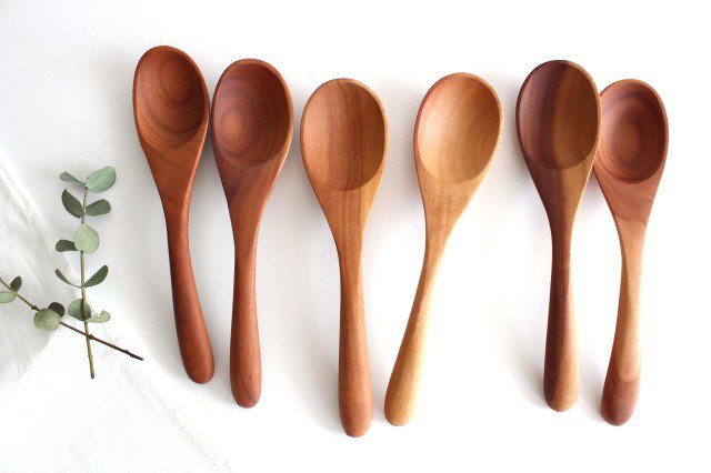 Natural Wooden Soup Spoon-Detail7
