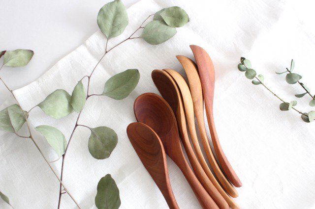 Natural Wooden Soup Spoon-Detail8