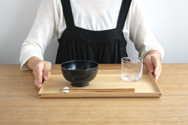 Matsuya Shikki Store Soup Bowl Black | Echizen Lacquerware