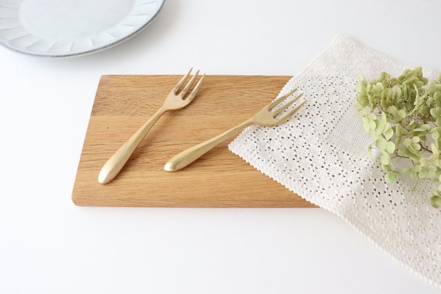 Brass Dessert Fork 12.2cm/4.8in