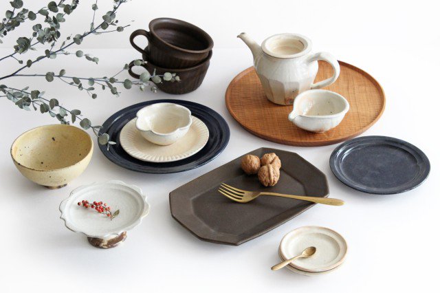 Furutani Seitosho Round Sauce Plate White-Detail11