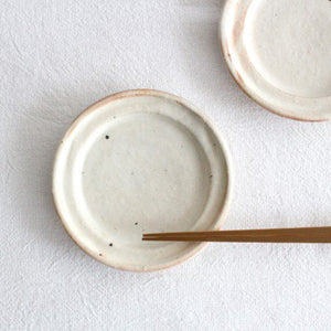 Furutani Seitosho Round Sauce Plate White-Detail3