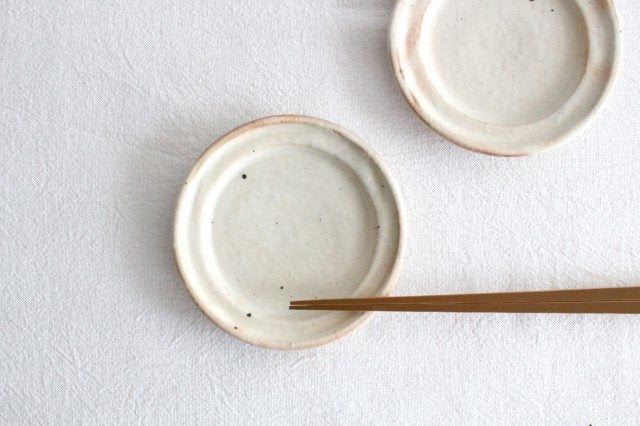 Furutani Seitosho Round Sauce Plate White-Detail3