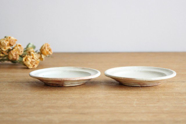 Furutani Seitosho Round Sauce Plate White-Detail4