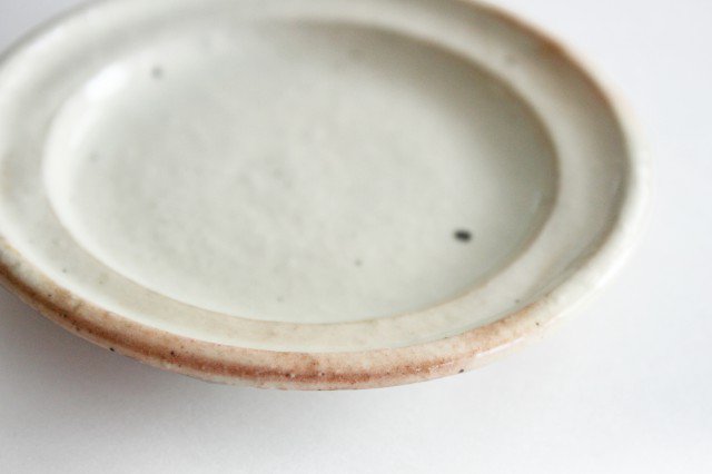 Furutani Seitosho Round Sauce Plate White-Detail5