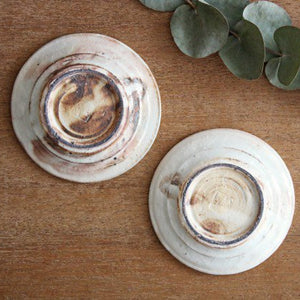 Furutani Seitosho Round Sauce Plate White-Detail6