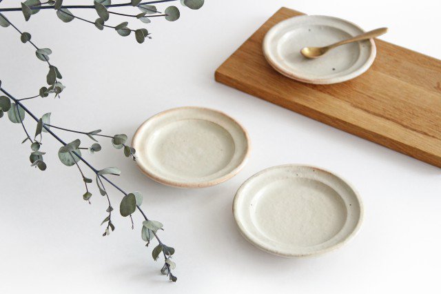 Furutani Seitosho Round Sauce Plate White-Detail7