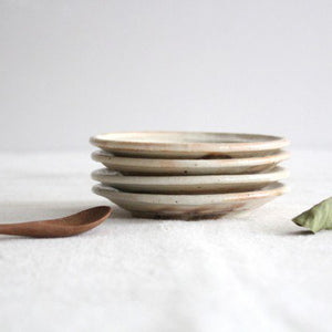 Furutani Seitosho Round Sauce Plate White-Detail8