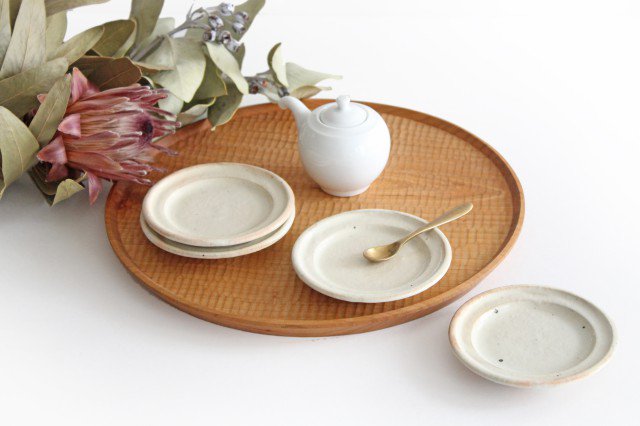 Furutani Seitosho Round Sauce Plate White-Detail9