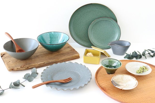 Sauce Plate Suna Karatsu Mishima | Mino Ware-Detail12