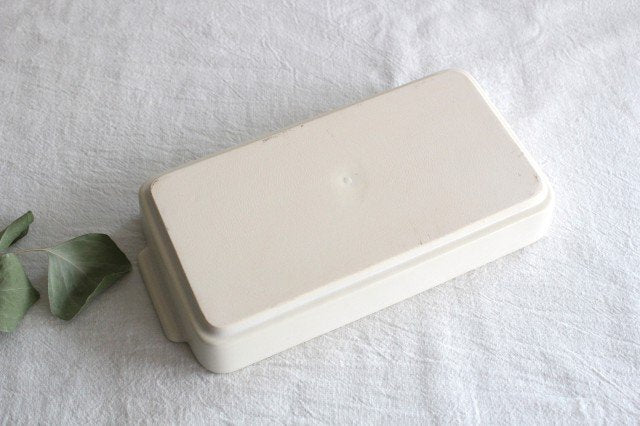 Square Deep Plate Gratin Dish White | Banko Ware