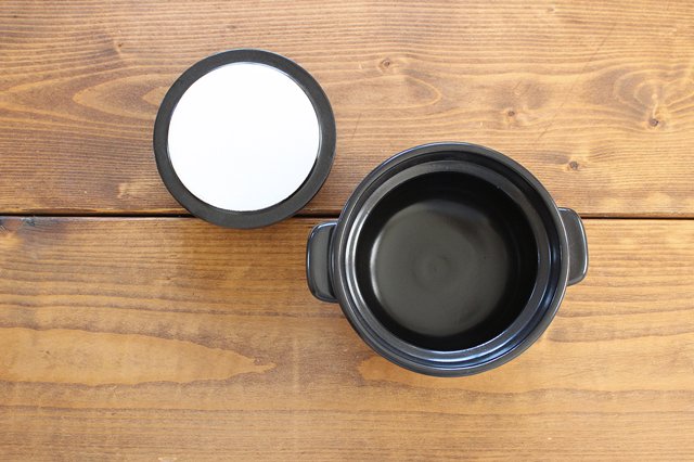 Nakagawa Masashichi Shoten Donabe black 2cups | Japanese Clay Pot