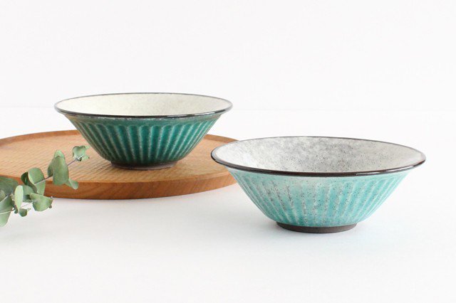 Salad Bowl Turkish Blue | Serving Bowl Mino Ware