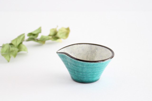 Small Bowl Dressing Cup Turkish-blue | Kobachi Mino Ware