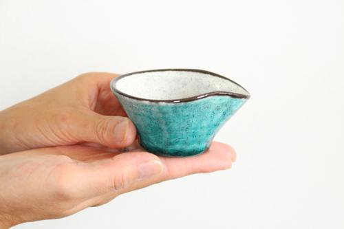 Small Bowl Dressing Cup Turkish-blue | Kobachi Mino Ware
