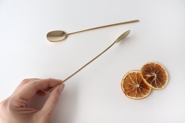 Brass Long Spoon 18.5cm/7.3in