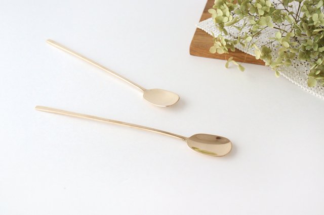 Brass Long Spoon 18.5cm/7.3in