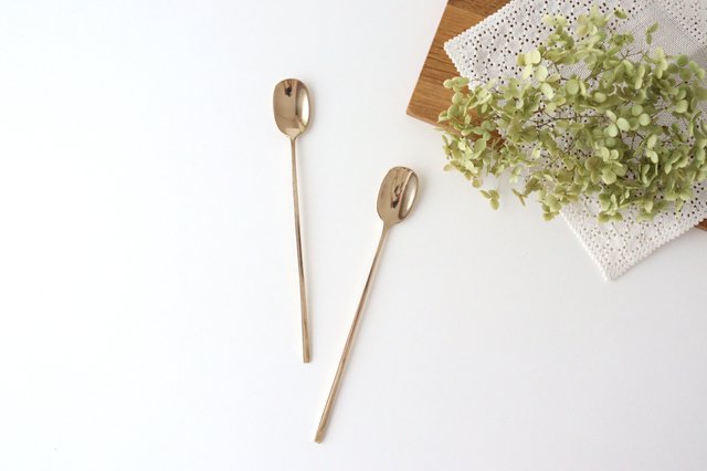 Brass Long Spoon 18.5cm/7.3in