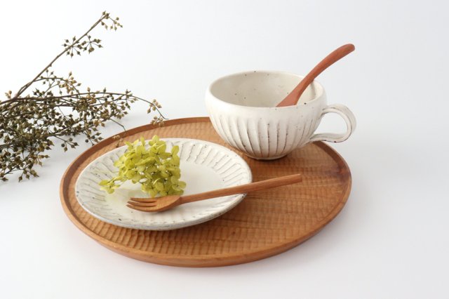 Soup Cup White Shaved | Mino Ware-Detail12