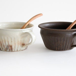 Furutani Seitosho Soup Cup Shinogi Brown-Detail12