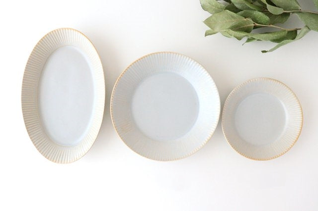 Koyo Kiln Round Plate Shinogi Sherbet Gray 16.5cm/6.5in | Arita Ware-Detail14