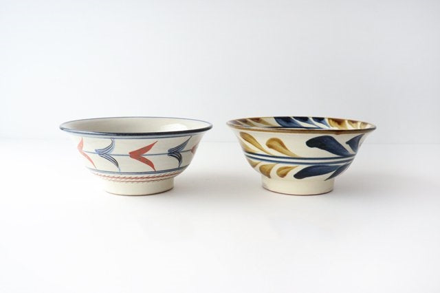 Toshin Kiln Ramen Bowl Deigo Arabesque  | Tsuboya Ware Yachimun-Detail13