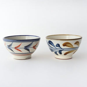 Toshin Kiln Soup Bowl Red Bougainvillea | Tsuboya Ware Yachimun-Detail12