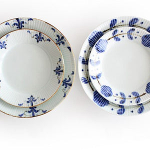 Koyo Kiln Round Plate Flower Wreath Shinogi 16.5cm/6.5in | Arita Ware-Detail11