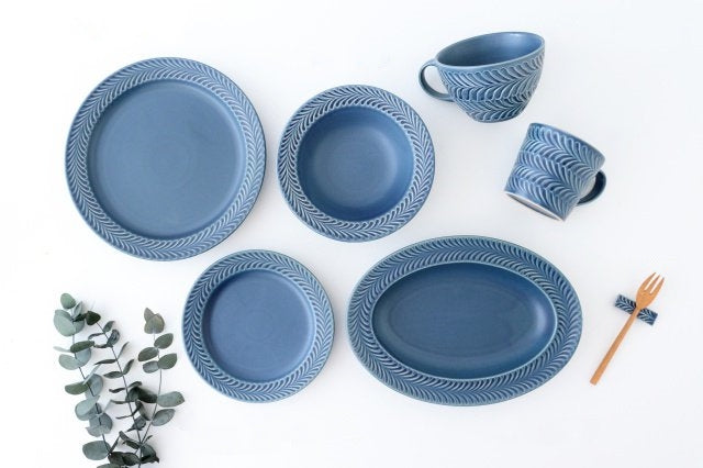 Chopstick Rest Rosemary Denim | Hashioki Hasami Ware