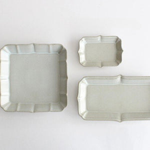 Square Plate White Small 18cm/7.08in | Sushi Plate Hasami Ware-Detail11