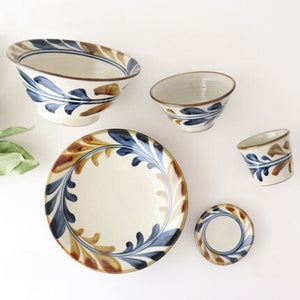 Toshin Kiln Soba Choko Deigo Arabesque Small | Free Cup Tsuboya Ware Yachimun-Detail13